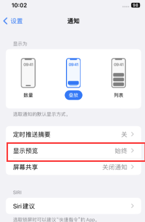 娄底苹果售后维修中心分享iPhone手机收不到通知怎么办 