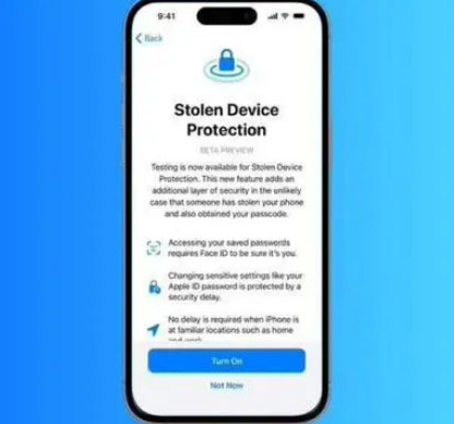 娄底苹果授权维修店分享被盗设备保护功能开启方法 