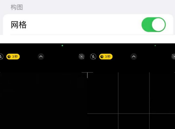 娄底苹果手机维修网点分享iPhone如何开启九宫格构图功能