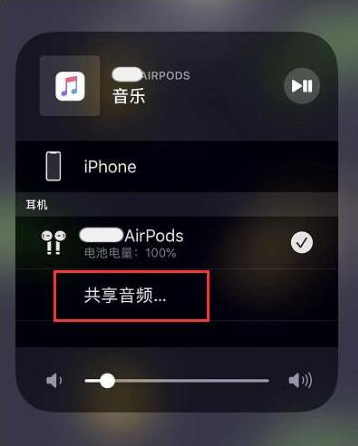 娄底苹果14音频维修点分享iPhone14音频共享设置方法 