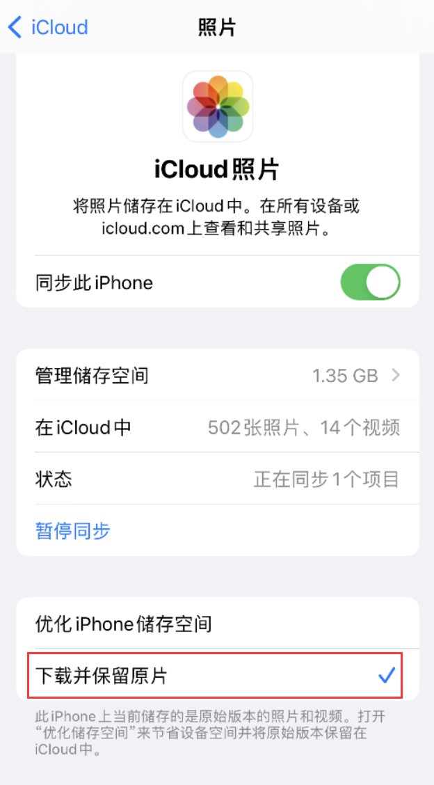 娄底苹果手机维修分享iPhone 无法加载高质量照片怎么办 