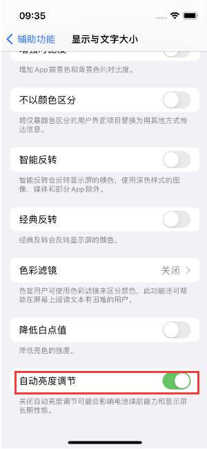 娄底苹果15维修店分享iPhone 15 Pro系列屏幕亮度 