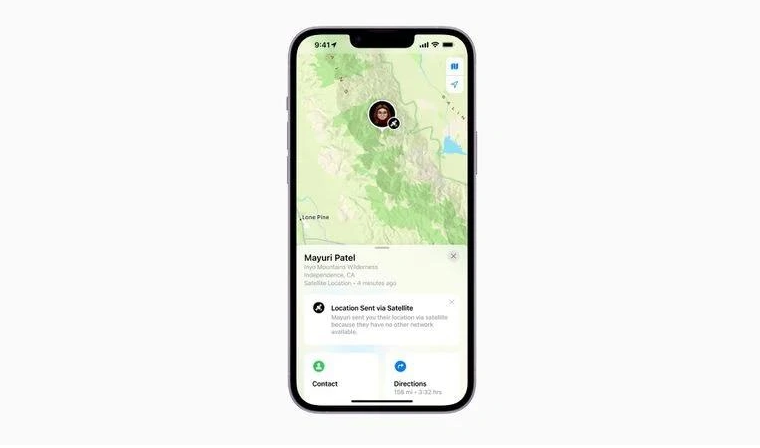 娄底苹果14维修分享iPhone14系列中 FindMy功能通过卫星分享位置方法教程 